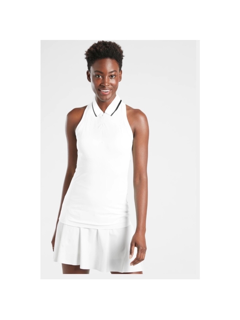 Athleta Momentum Polo Tank